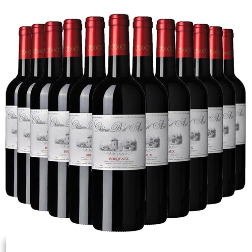 Case of 12 Chateau Bel Air Bordeaux 75cl Red Wine